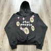 Black goth hoodie-Y2k station