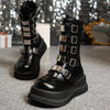 Black goth heels-Y2k station