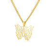 Y2K butterfly necklace-Y2k station