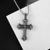 Goth cross necklace - Y2k station