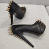 Goth heels with spikes - Y2k station