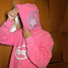 Pink Full Zip Hoodie - Y2k station