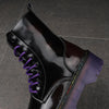 Purple goth boots - Y2k station