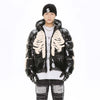 Skeleton Puffer Jacket - Y2k station