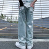 Star Print Jeans-Y2k station